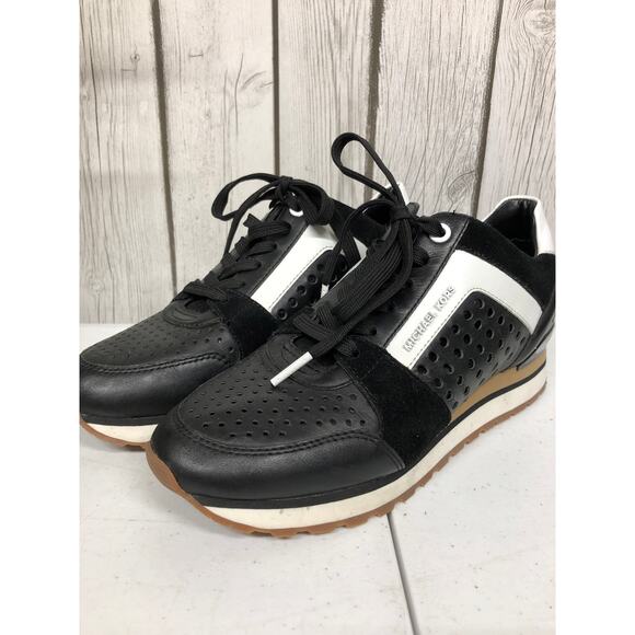 MICHAEL Michael Kors Black and White Sneaker - Picture 1 of 7